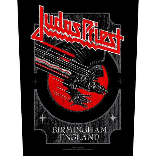 Een foto van een Judas Priest Patch