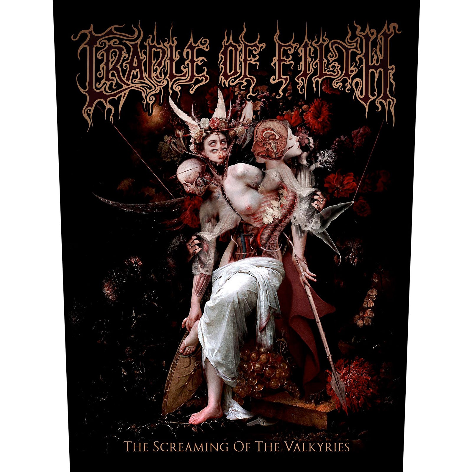 Een foto van een Cradle Of Filth Patch