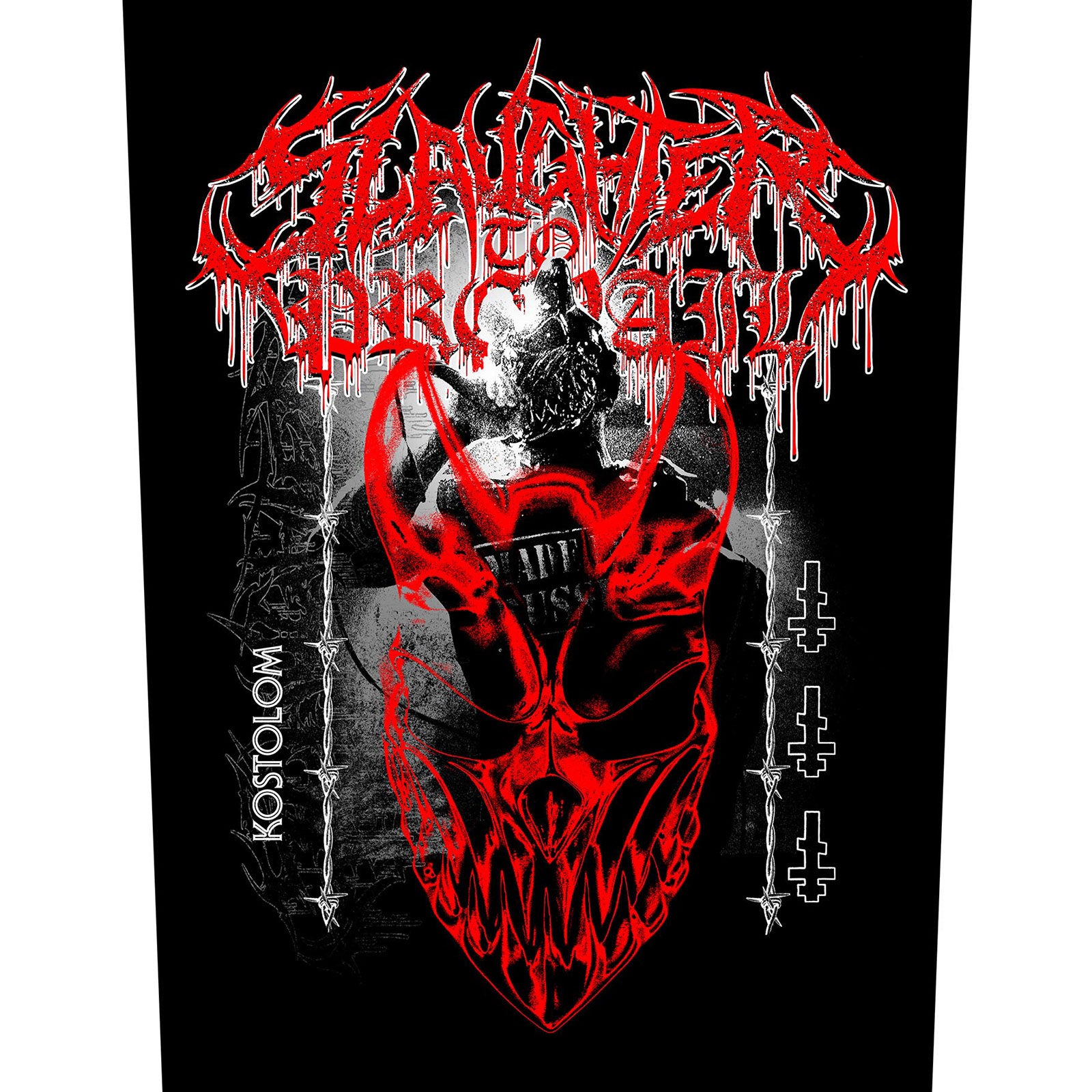 Een foto van een Slaughter To Prevail Patch