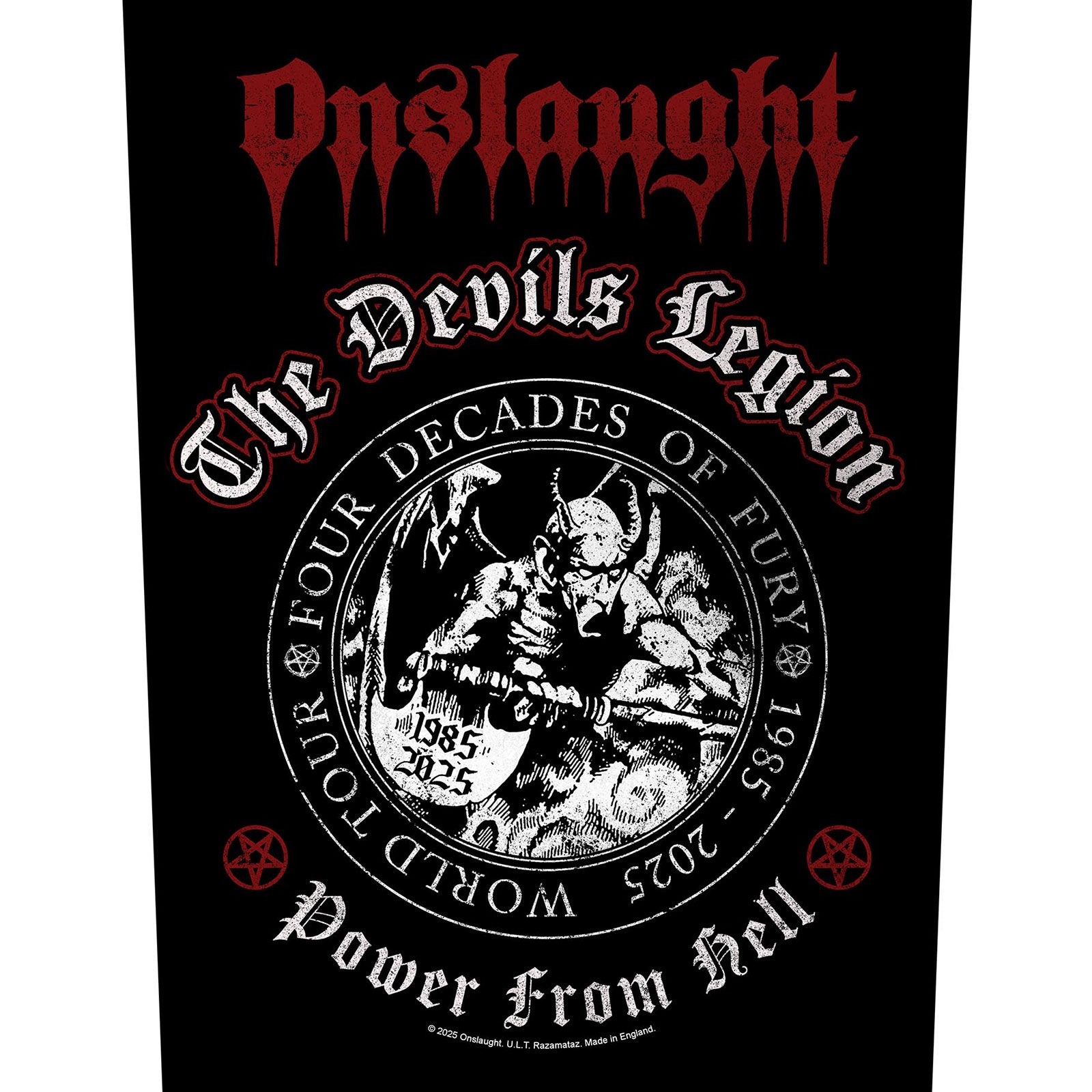 Een foto van een Onslaught Patch