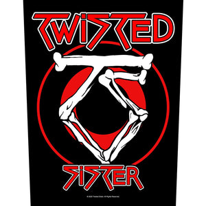 Een foto van een Twisted Sister Patch