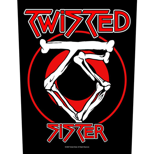 Een foto van een Twisted Sister Patch