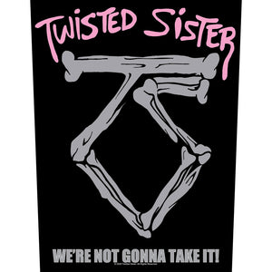 Een foto van een Twisted Sister Patch