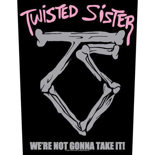 Een foto van een Twisted Sister Patch