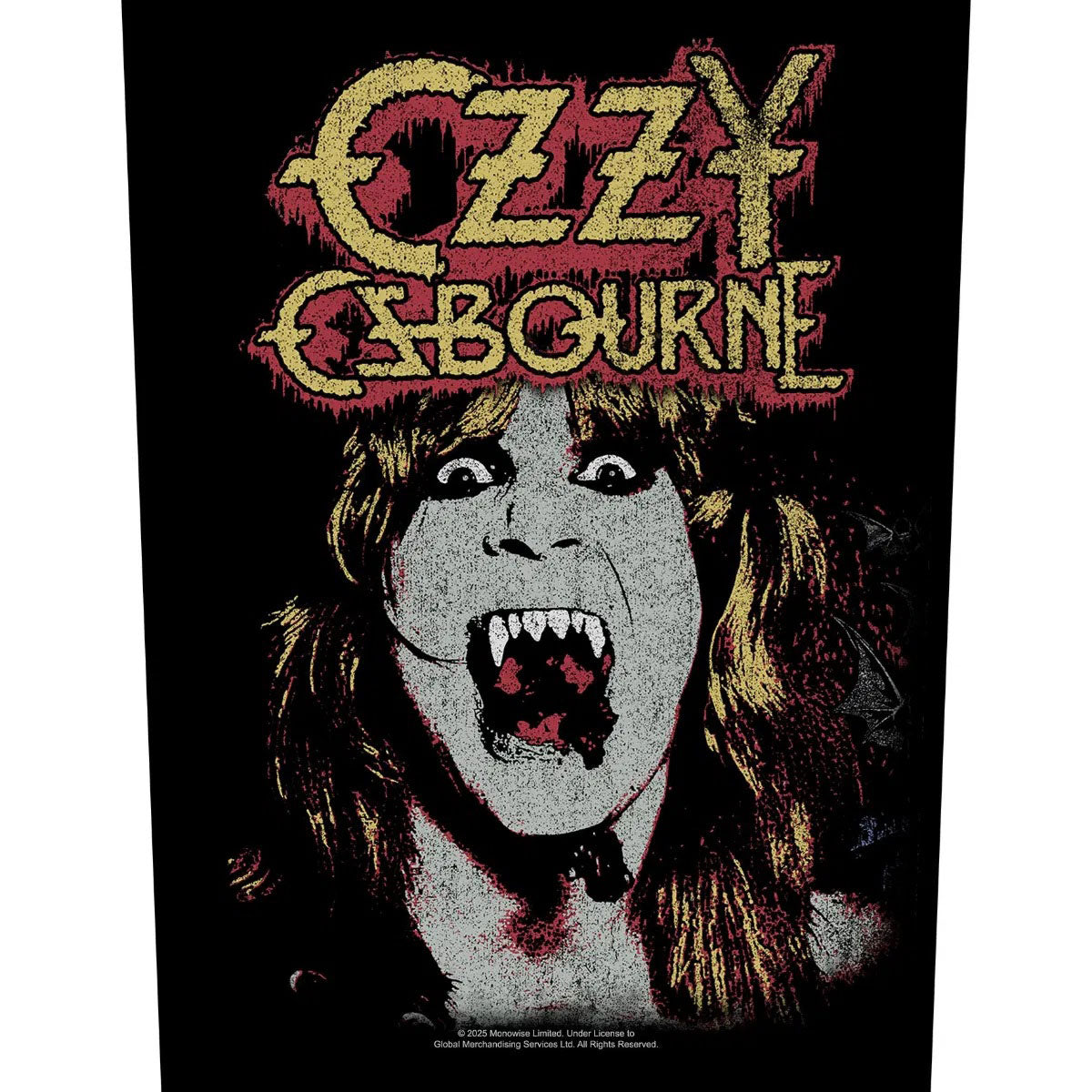 Een foto van een Ozzy Osbourne Patch