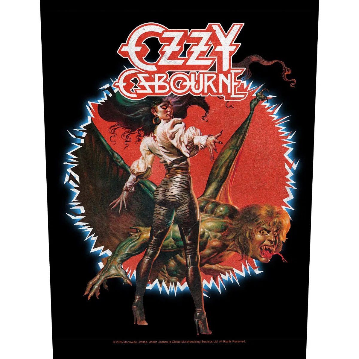 Een foto van een Ozzy Osbourne Patch