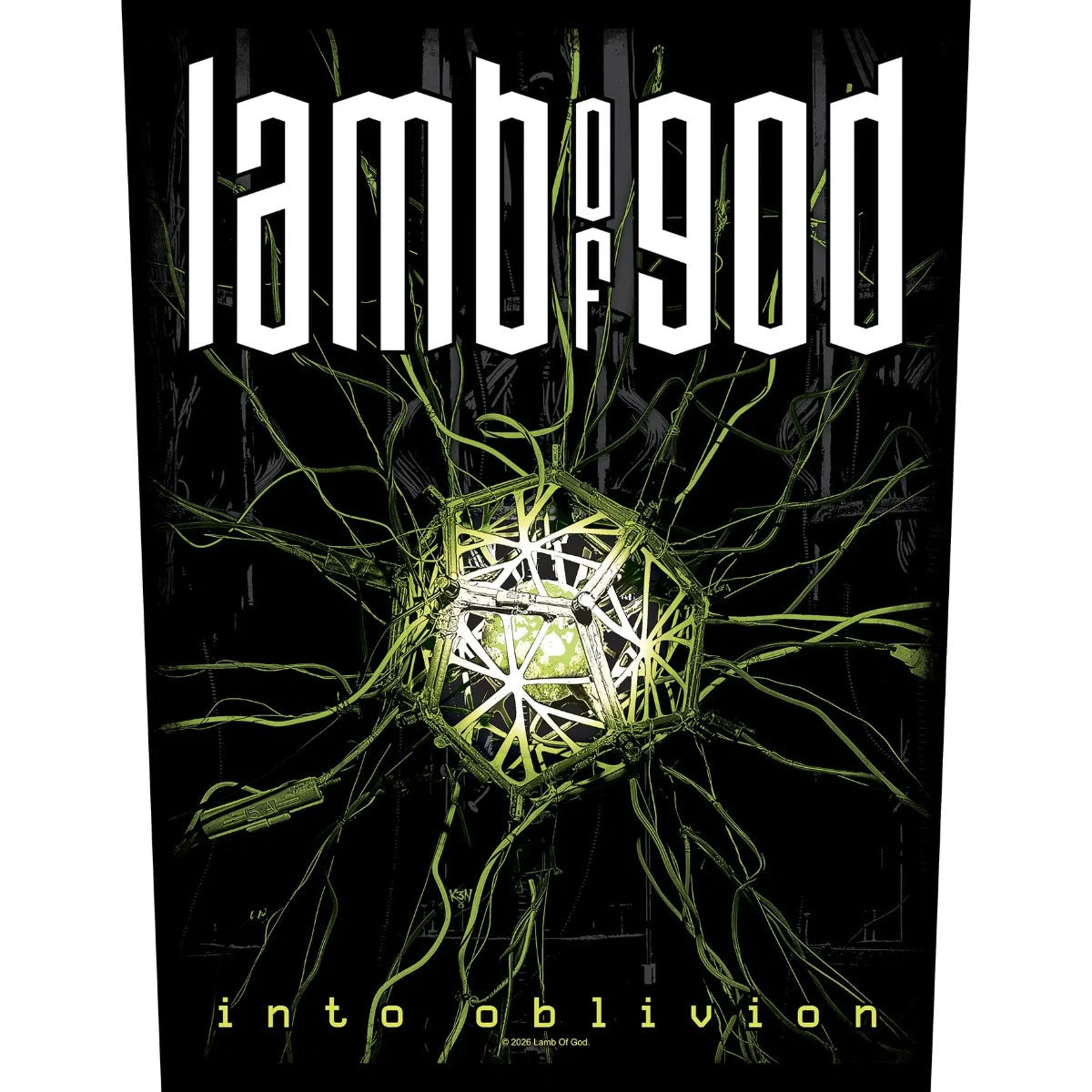 Een foto van een Lamb Of God Patch