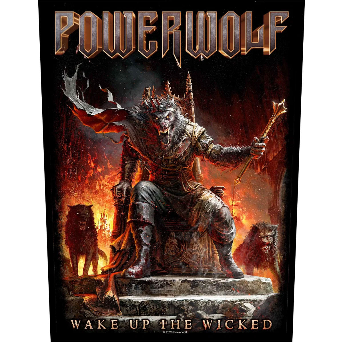 Een foto van een Powerwolf Patch