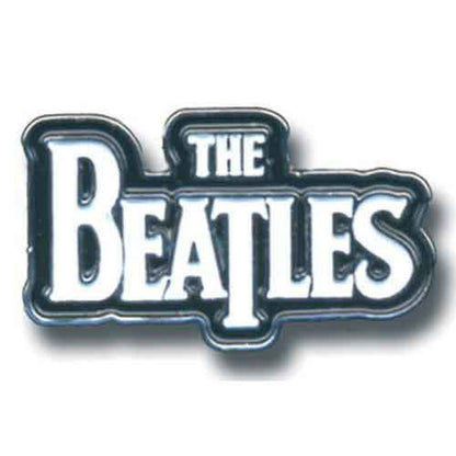 Een foto van een The Beatles Speld Badge