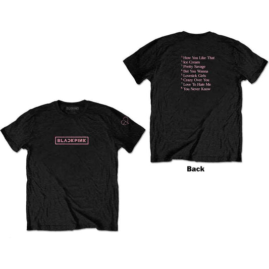 Een foto van een BlackPink T-Shirt