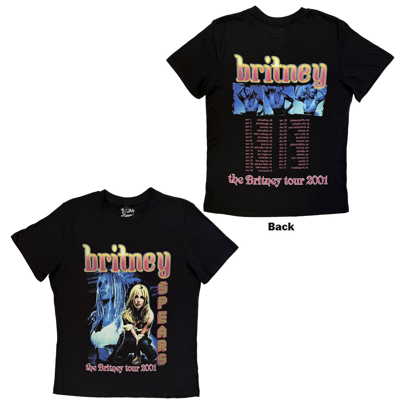 Een foto van een Britney Spears T-Shirt
