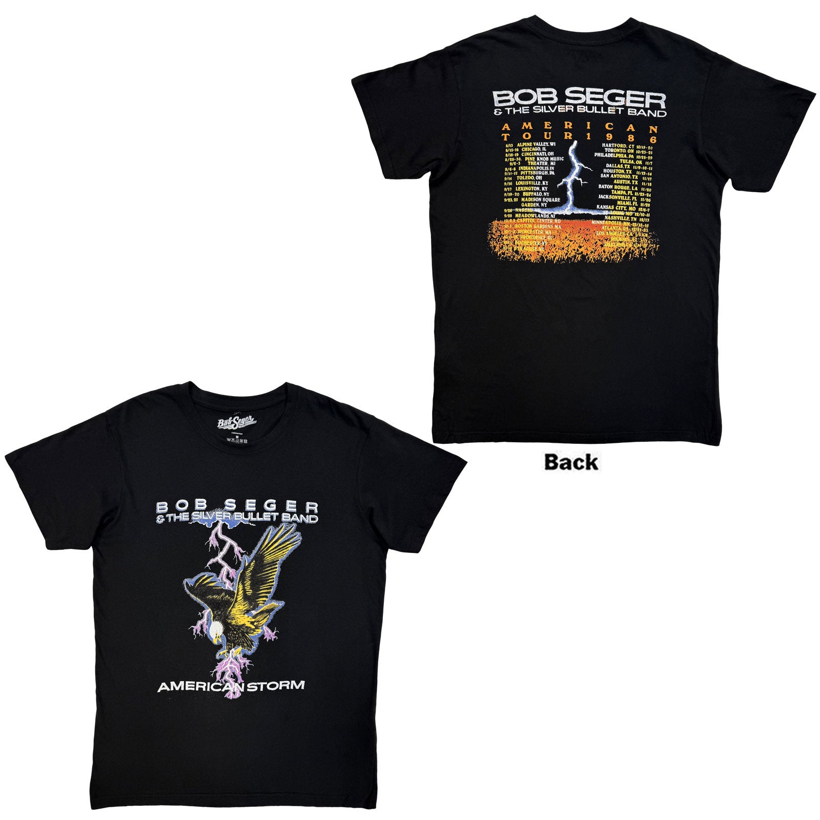 Een foto van een Bob Seger & The Silver Bullet Band T-Shirt