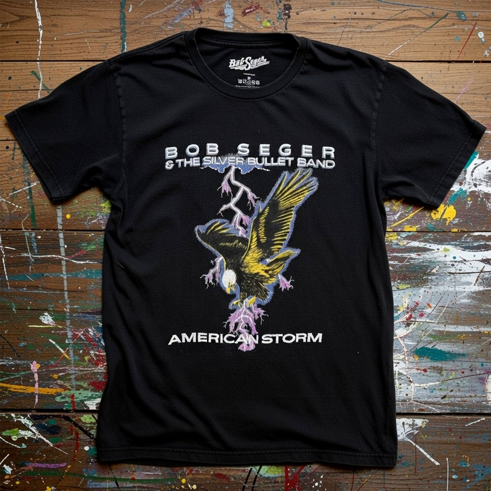 Een foto van een Bob Seger & The Silver Bullet Band T-Shirt