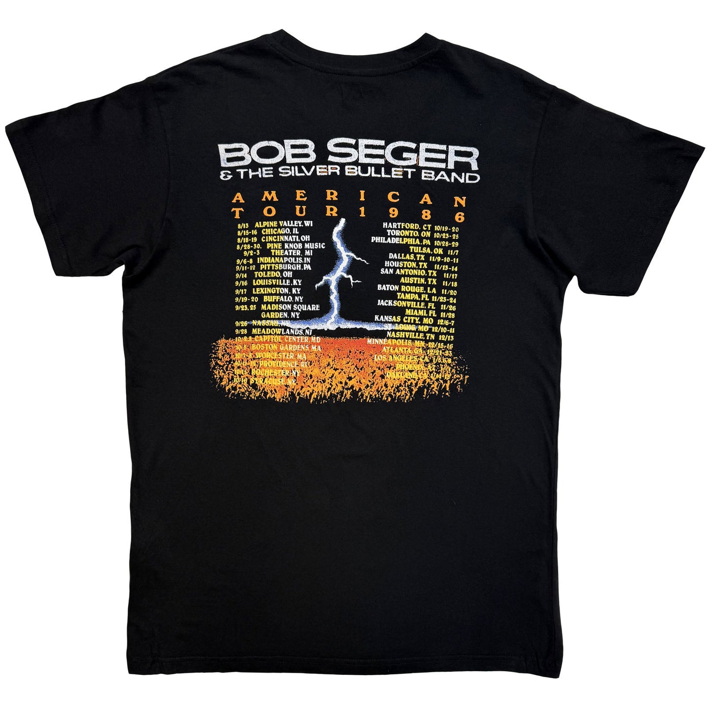 Een foto van een Bob Seger & The Silver Bullet Band T-Shirt