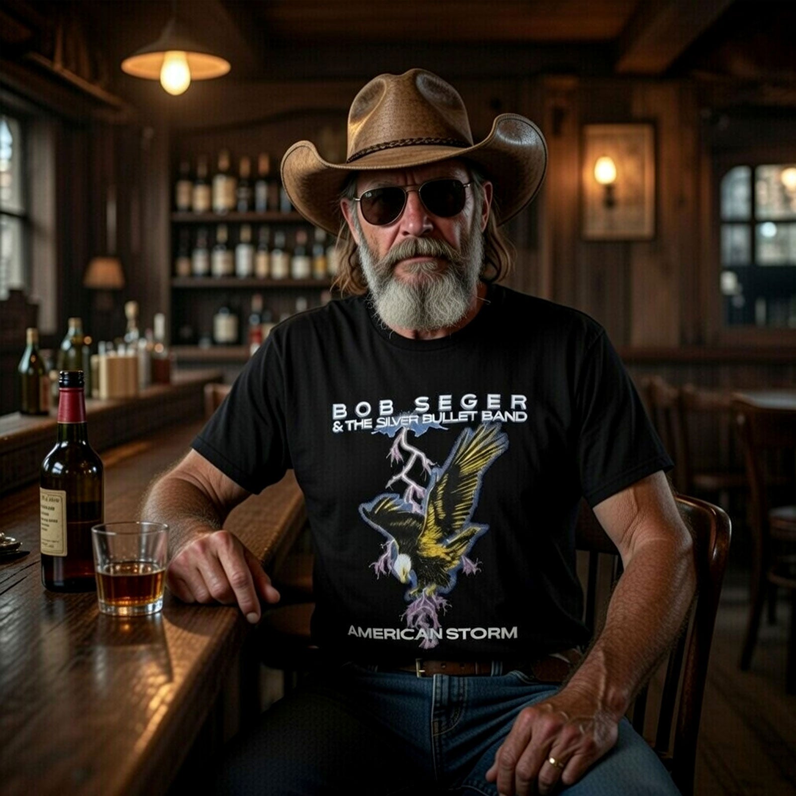 Een foto van een Bob Seger & The Silver Bullet Band T-Shirt
