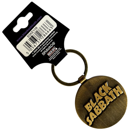 Een foto van een Black Sabbath Sleutelhanger