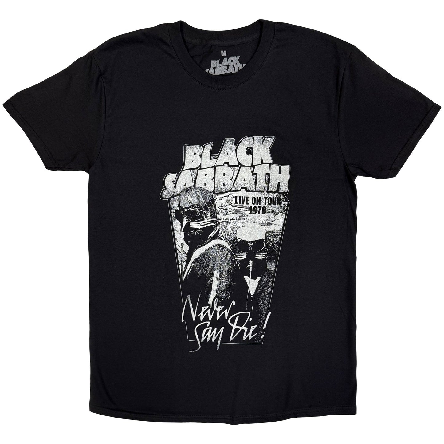 Een foto van een Black Sabbath T-Shirt
