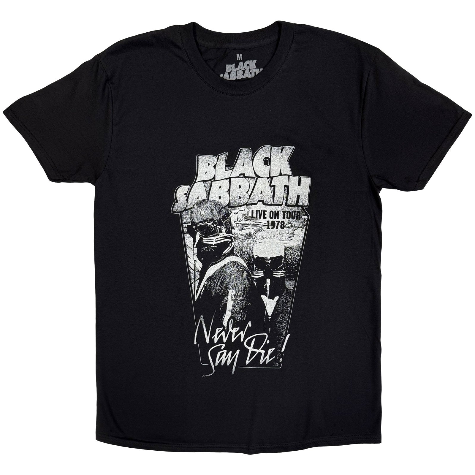 Een foto van een Black Sabbath T-Shirt