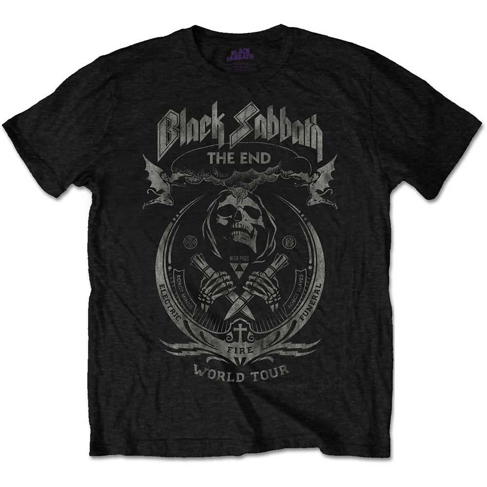 Een foto van een Black Sabbath T-Shirt