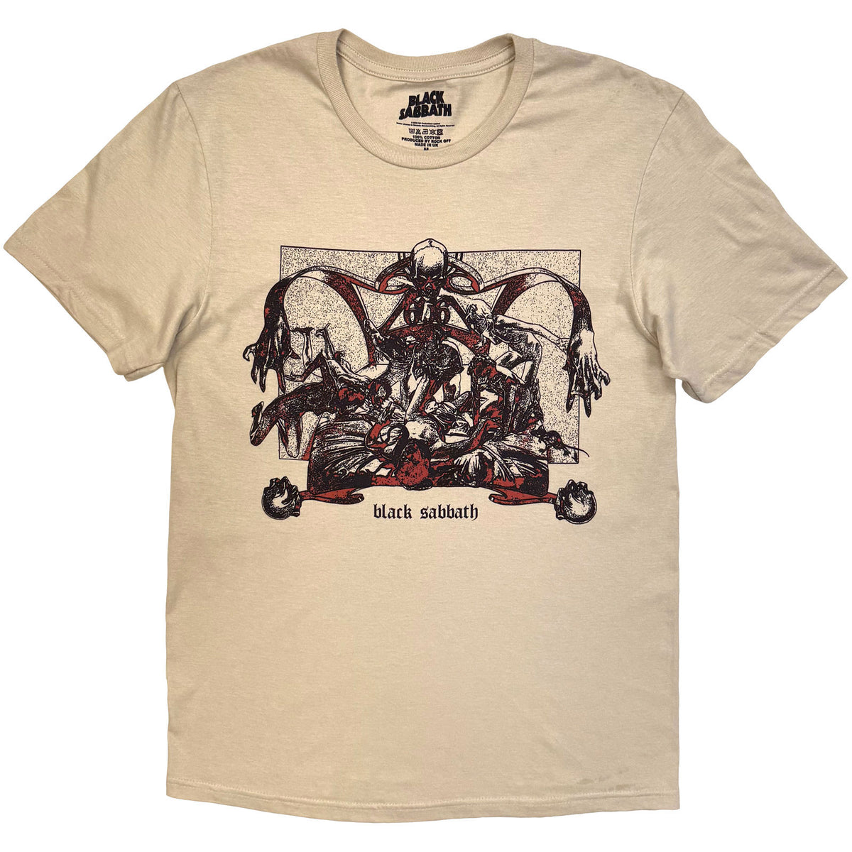 Een foto van een Black Sabbath T-Shirt