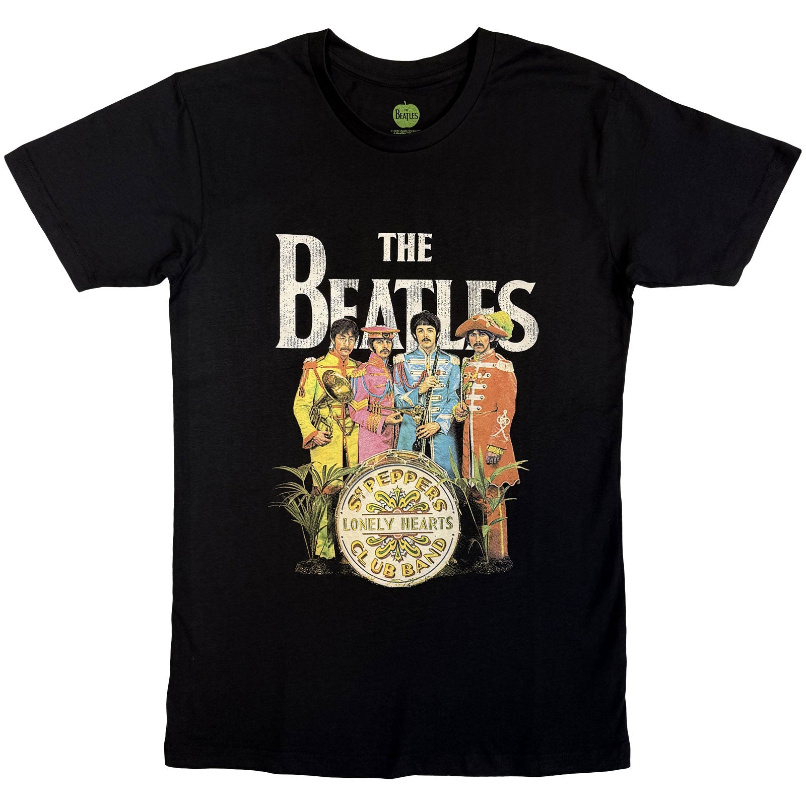 Een foto van een The Beatles T-Shirt