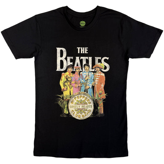Een foto van een The Beatles T-Shirt