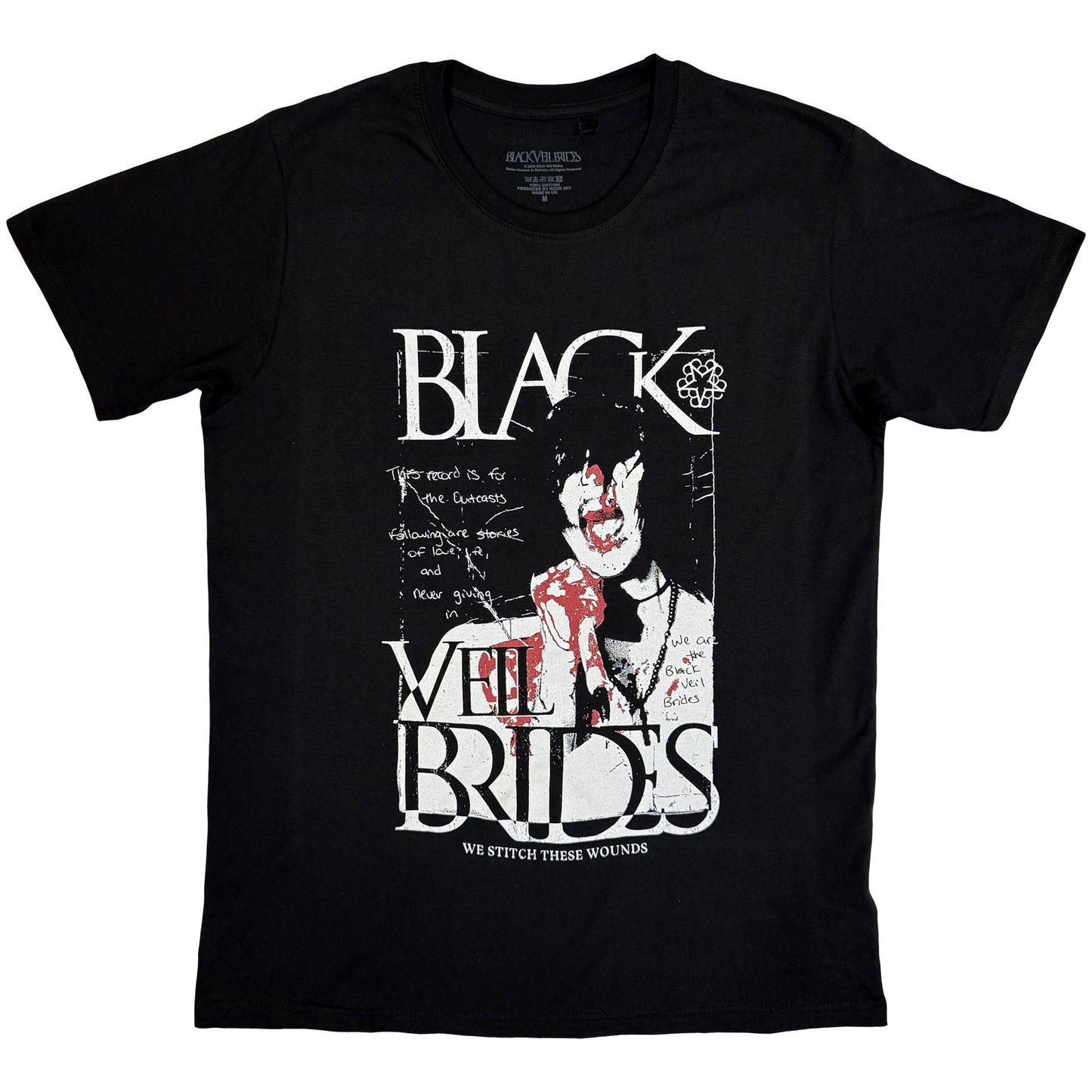 Een foto van een Black Veil Brides T-Shirt