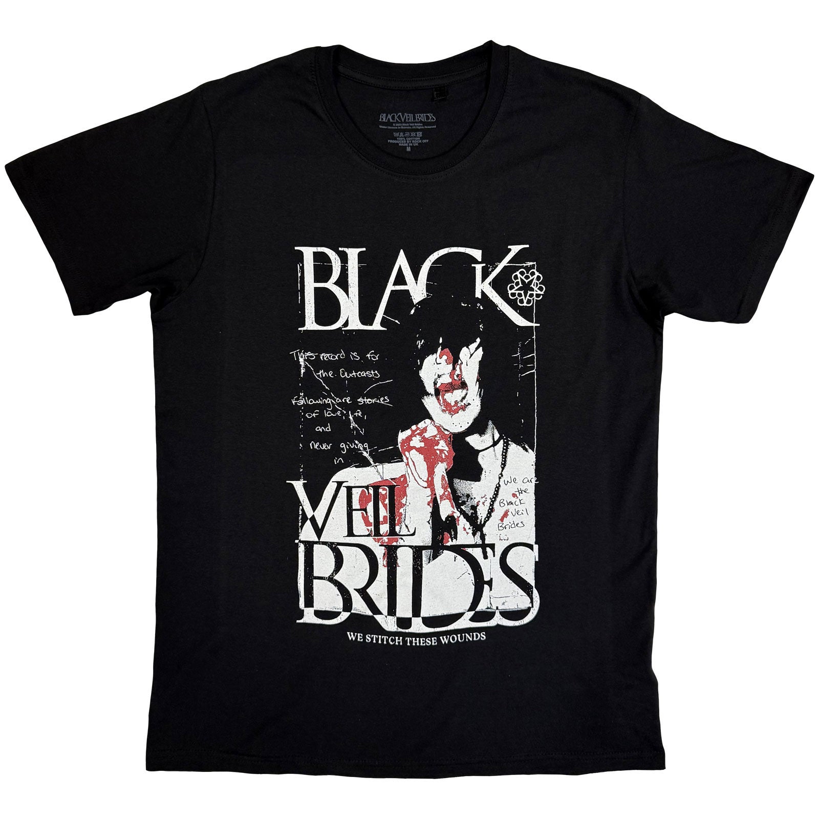Een foto van een Black Veil Brides T-Shirt