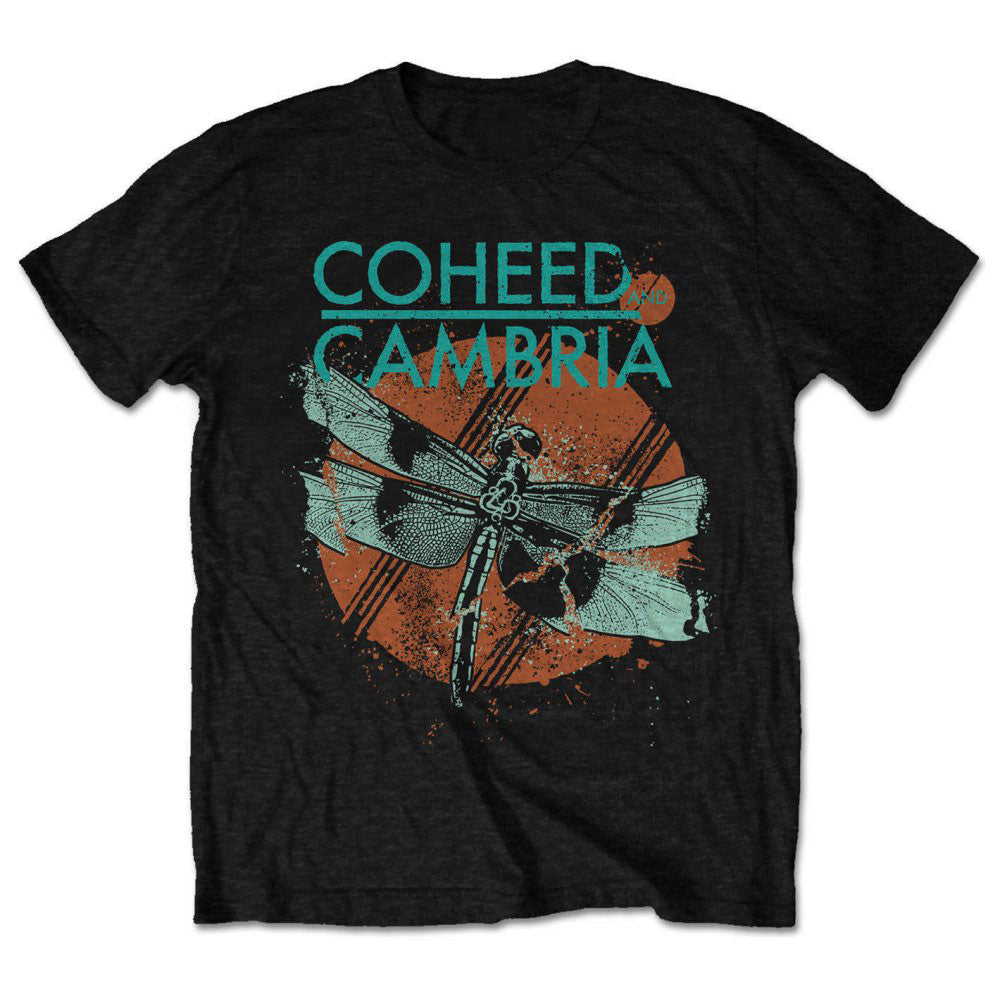 Coheed And Cambria Unisex T-Shirt: Dragonfly (Retail Pack) T-Shirt