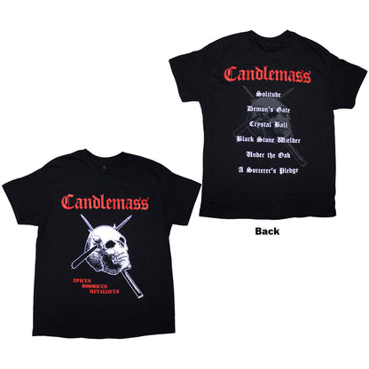 Een foto van een Candlemass T-Shirt