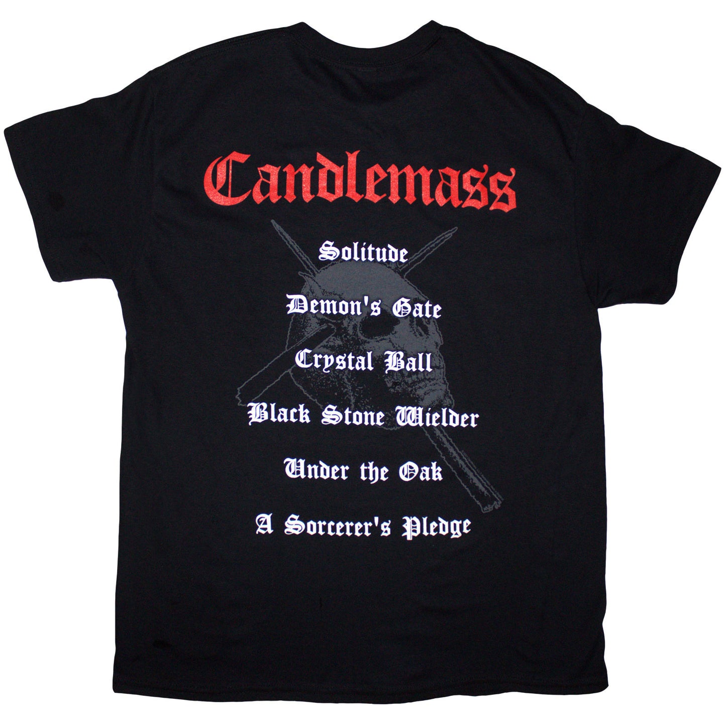 Een foto van een Candlemass T-Shirt