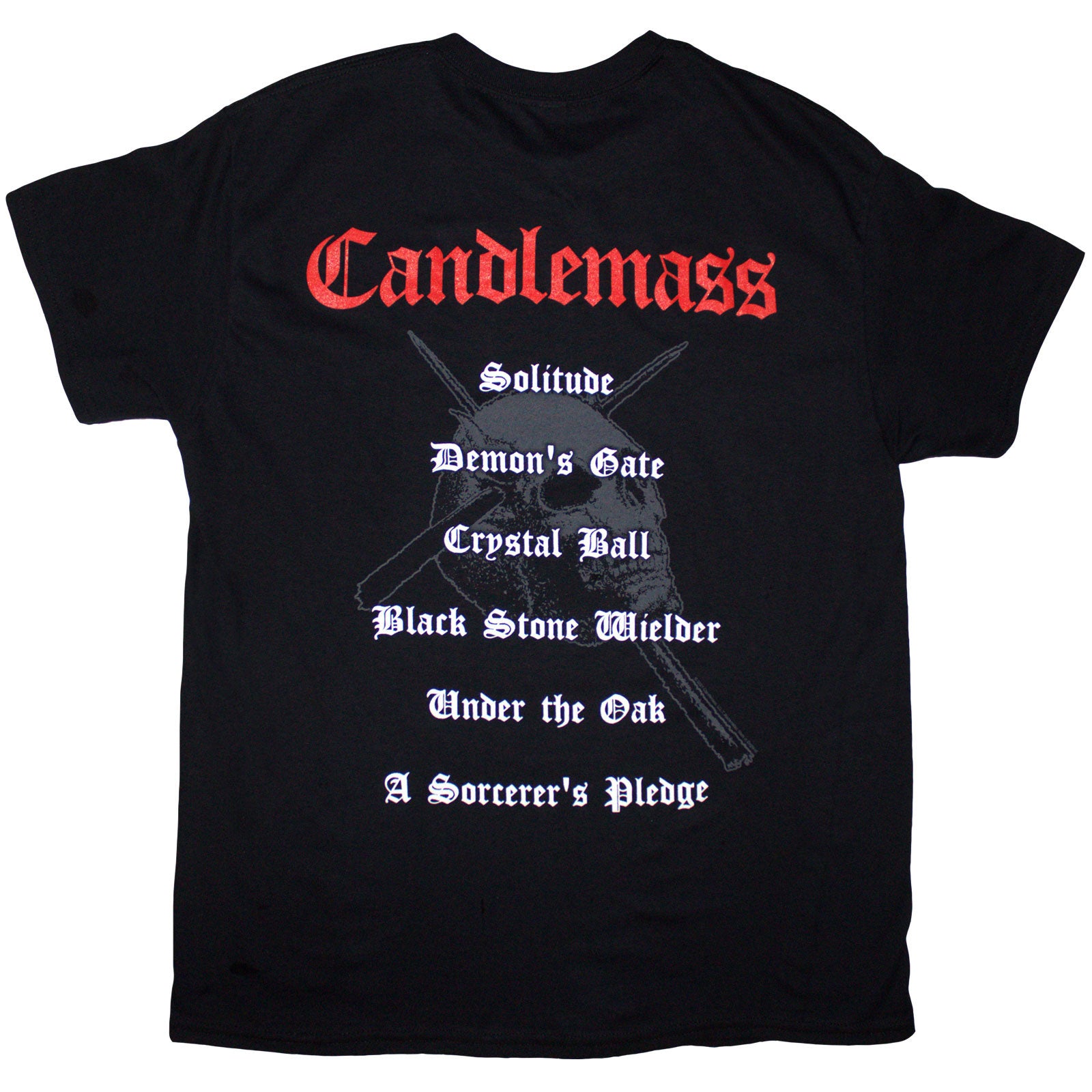 Een foto van een Candlemass T-Shirt
