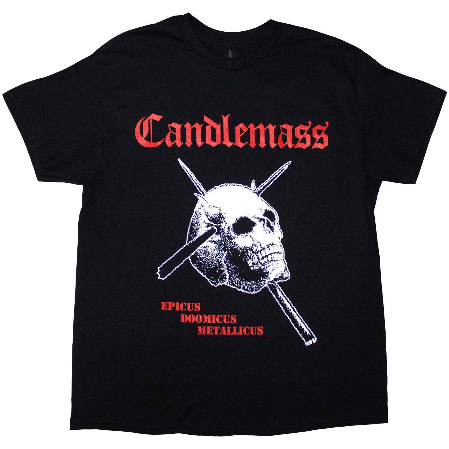 Een foto van een Candlemass T-Shirt