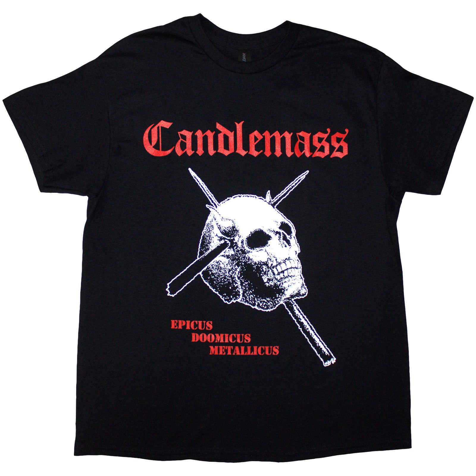 Een foto van een Candlemass T-Shirt
