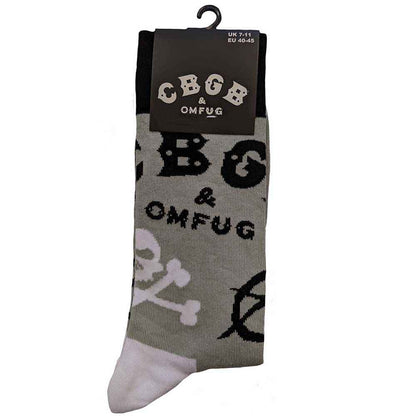Een foto van een CBGB Sokken