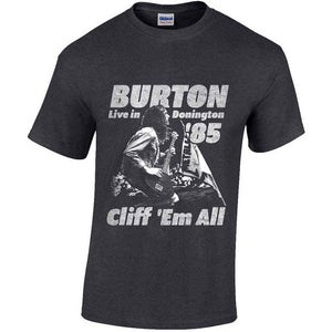Een foto van een Cliff Burton T-Shirt