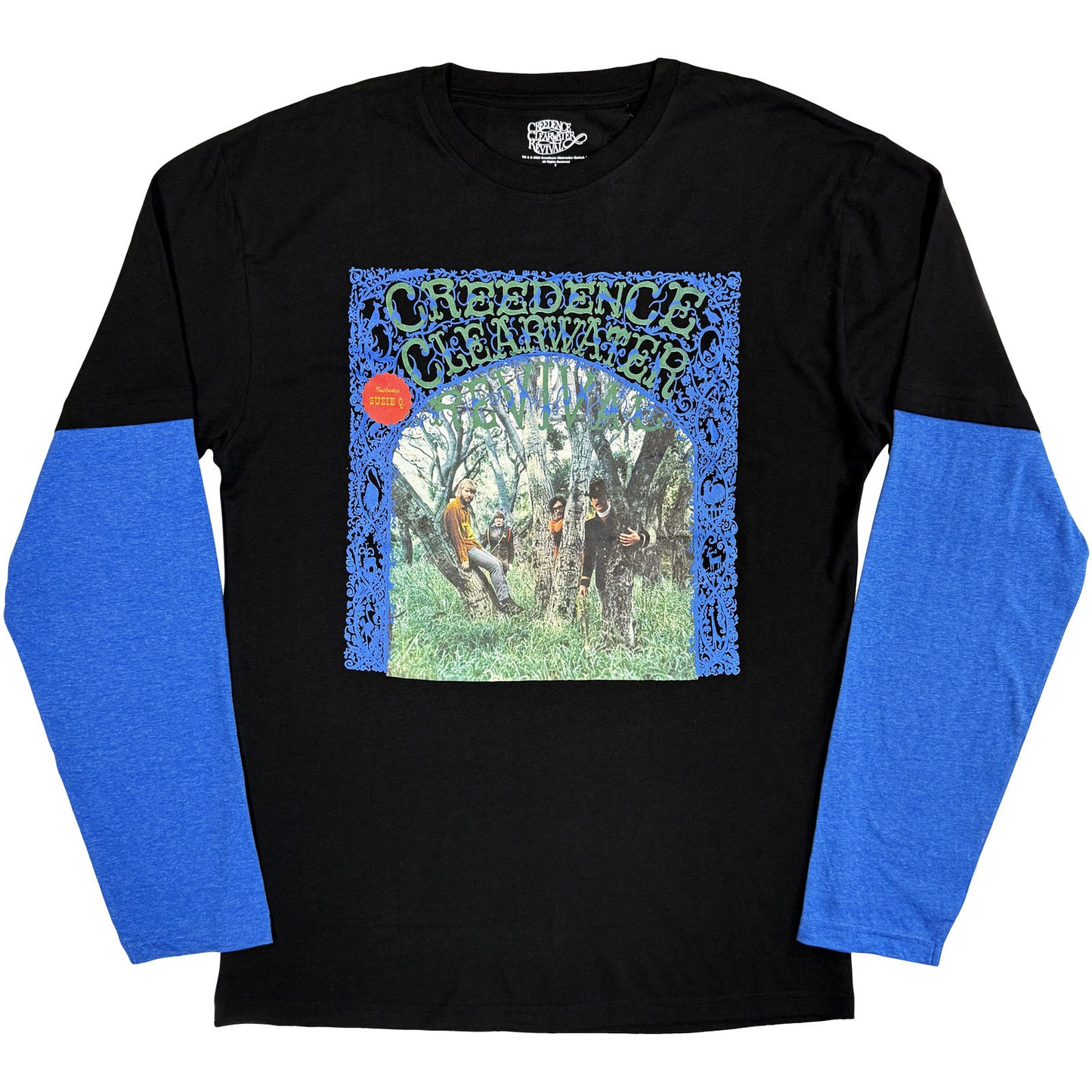 Een foto van een Creedence Clearwater Revival T-Shirt