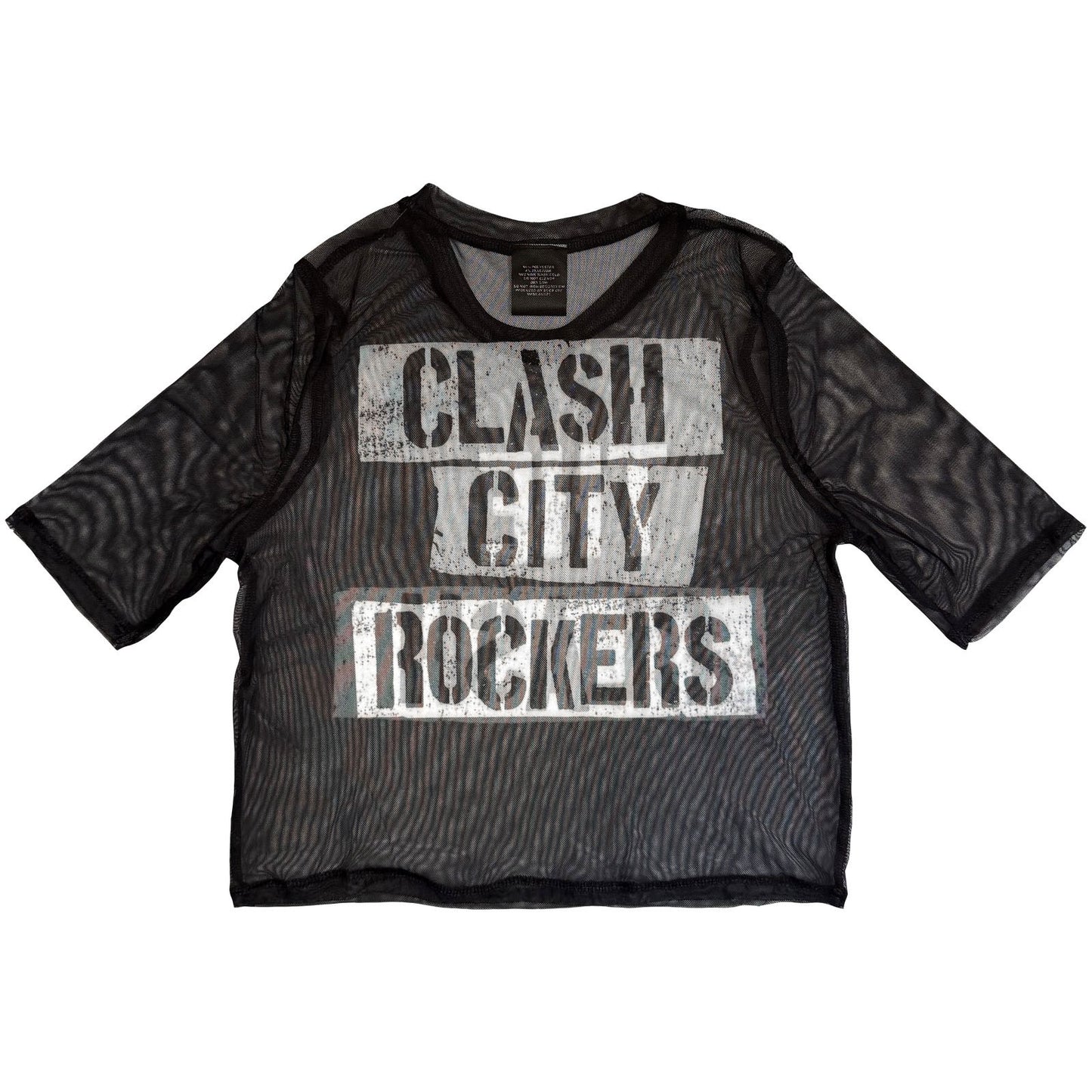 Een foto van een The Clash T-Shirt