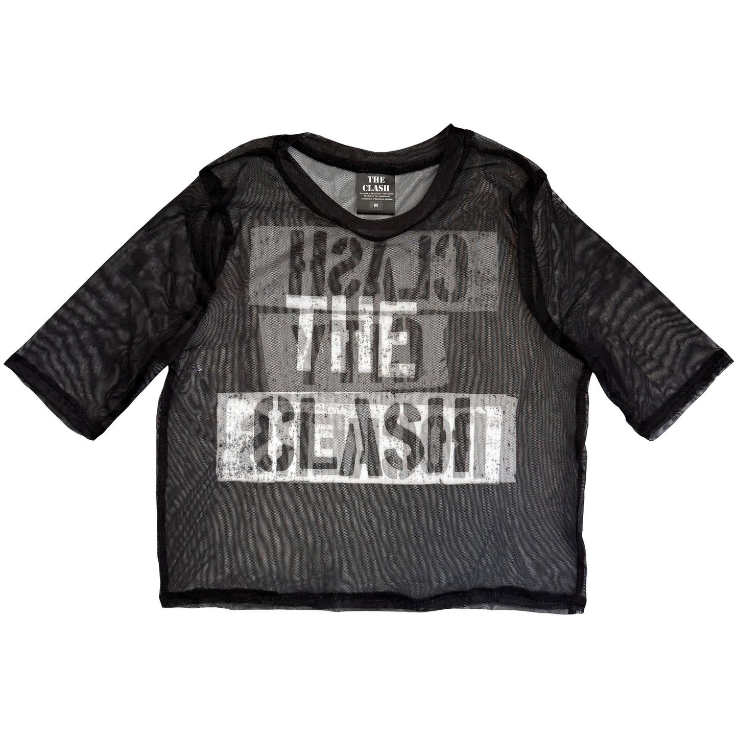 Een foto van een The Clash T-Shirt