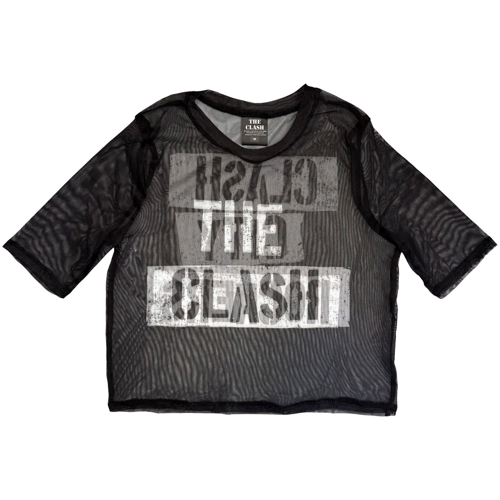 Een foto van een The Clash T-Shirt