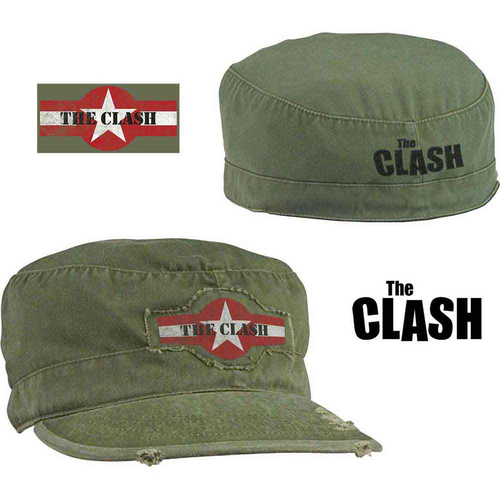 Een foto van een The Clash Military Cap