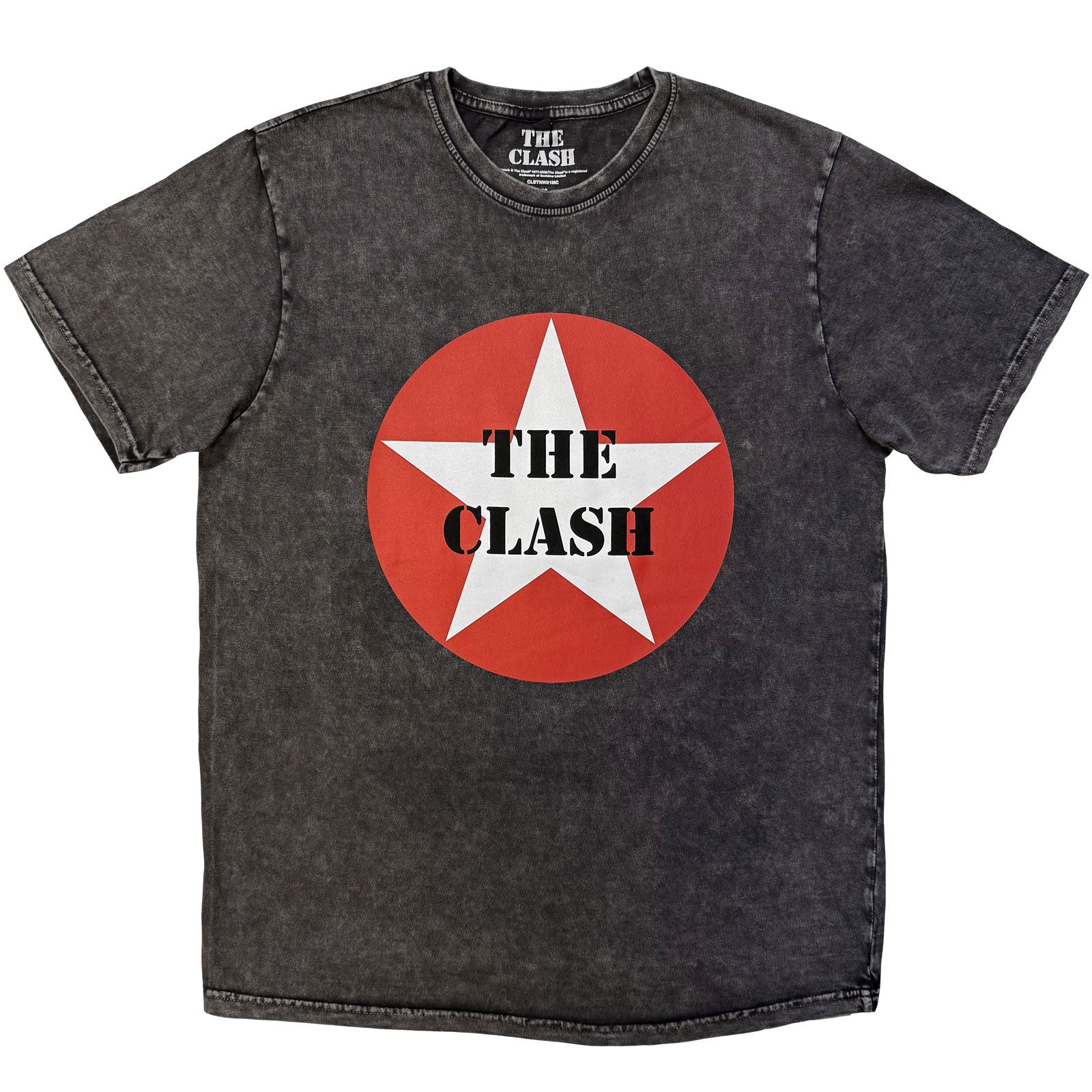 Een foto van een The Clash T-Shirt