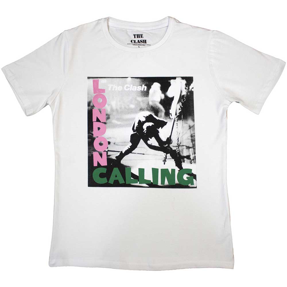 Een foto van een The Clash T-Shirt