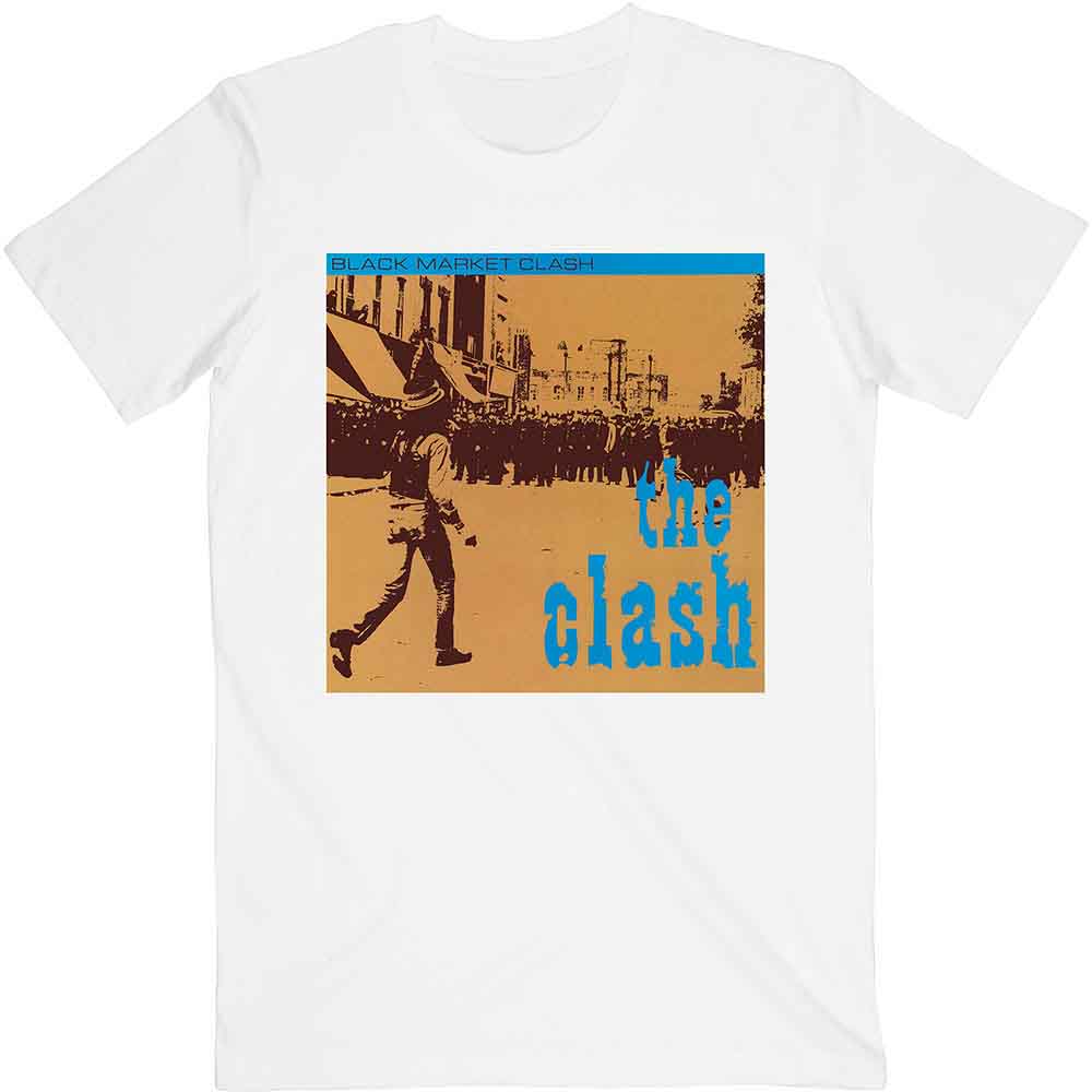 Een foto van een The Clash T-Shirt