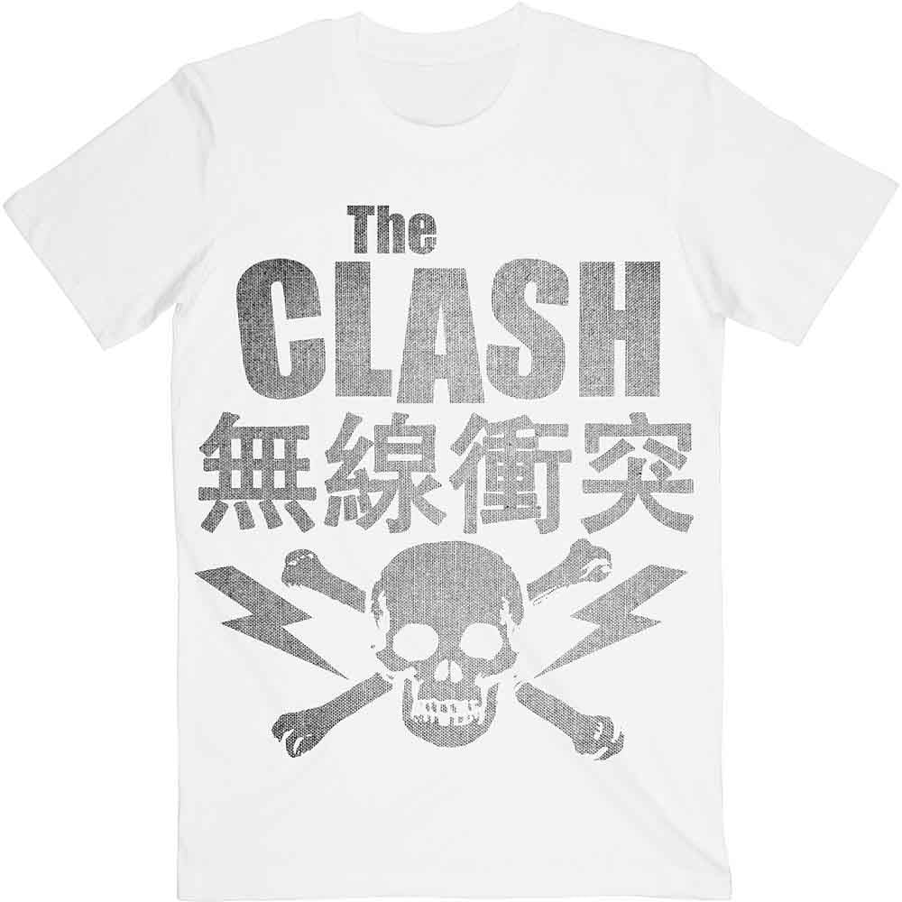 Een foto van een The Clash T-Shirt