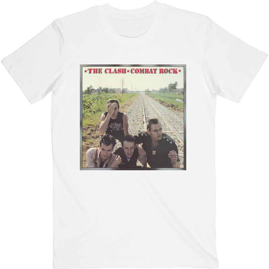 Een foto van een The Clash T-Shirt