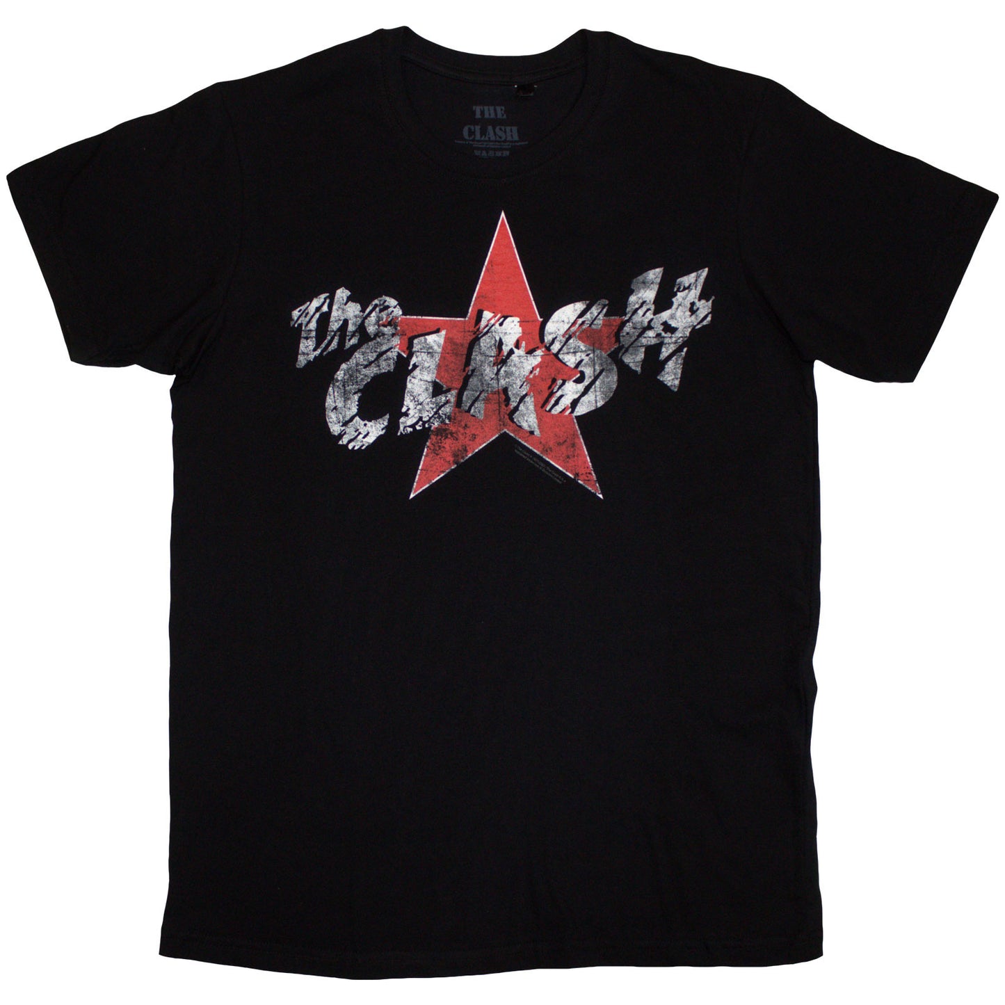 Een foto van een The Clash T-Shirt