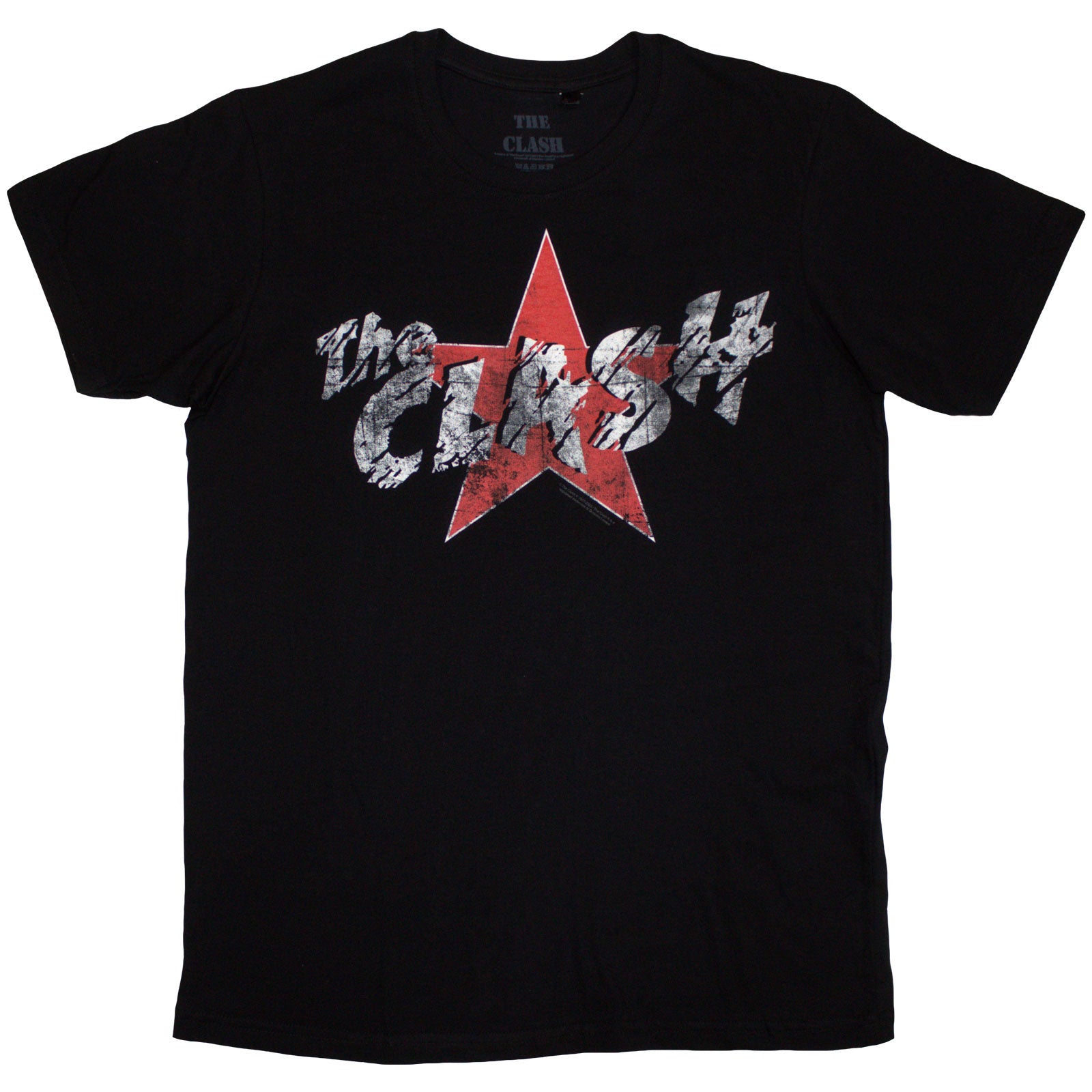 Een foto van een The Clash T-Shirt