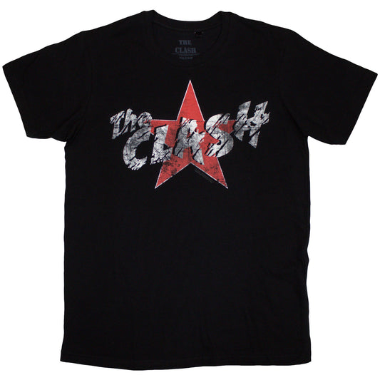 Een foto van een The Clash T-Shirt
