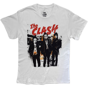 Een foto van een The Clash T-Shirt